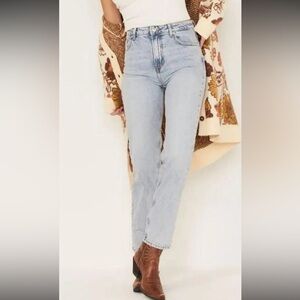 Free People Slim Straight Jeans